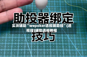 实测辅助“wepoker透视辅助挂”(透视挂)辅助透视教程