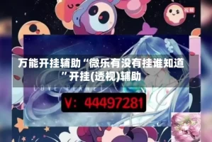 万能开挂辅助“微乐有没有挂谁知道”开挂(透视)辅助