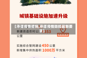 【承德疫情措施,承德疫情防控最新要求】