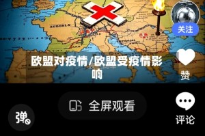 欧盟对疫情/欧盟受疫情影响