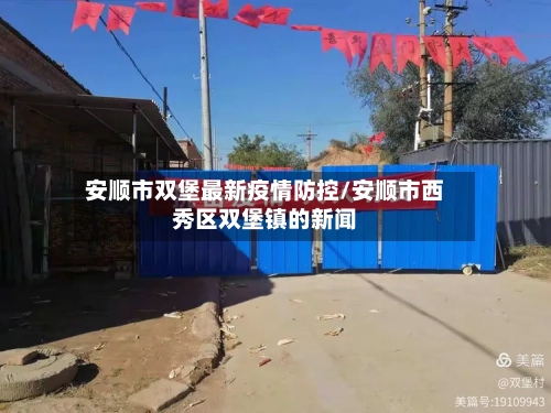安顺市双堡最新疫情防控/安顺市西秀区双堡镇的新闻-第3张图片