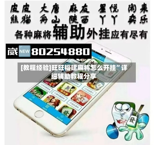 [教程经验]旺旺福建麻将怎么开挂	”详细辅助教程分享-第3张图片