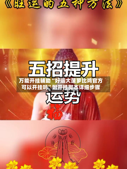 万能开挂辅助“好运大菠萝比鸡官方可以开挂吗”附开挂脚本详细步骤-第1张图片