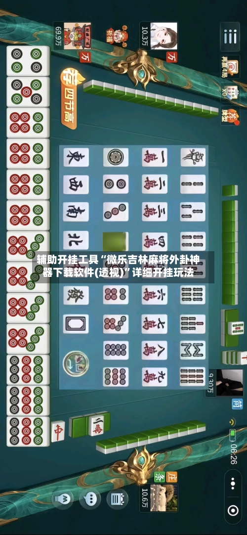 辅助开挂工具“微乐吉林麻将外卦神器下载软件(透视)”详细开挂玩法-第1张图片