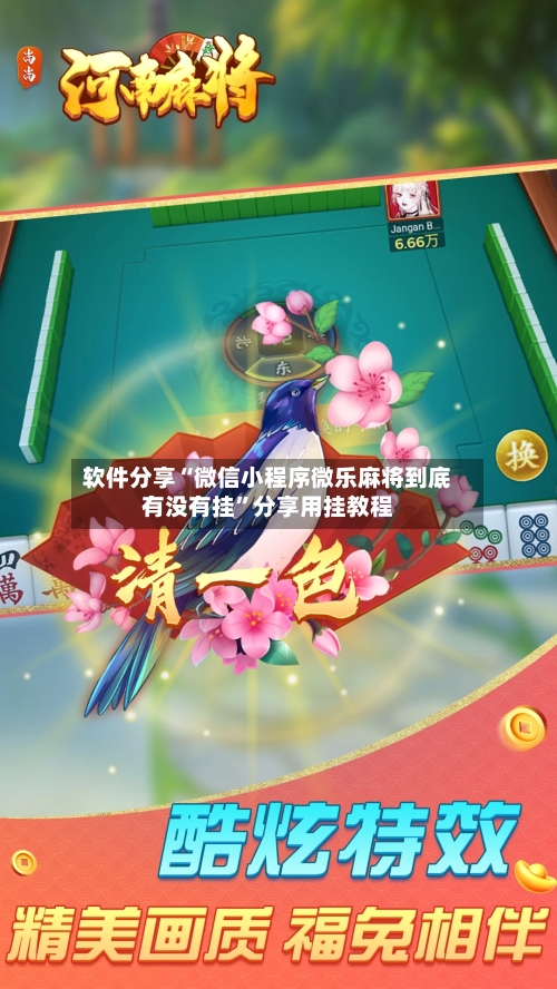 软件分享“微信小程序微乐麻将到底有没有挂”分享用挂教程-第2张图片