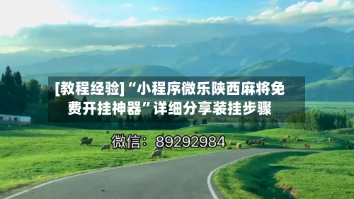 [教程经验]“小程序微乐陕西麻将免费开挂神器	”详细分享装挂步骤-第2张图片