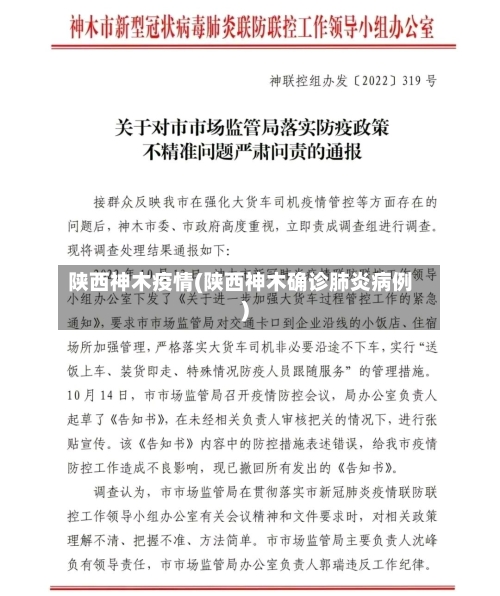 陕西神木疫情(陕西神木确诊肺炎病例)-第2张图片