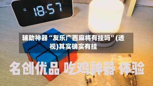 辅助神器“友乐广西麻将有挂吗”(透视)其实确实有挂-第1张图片